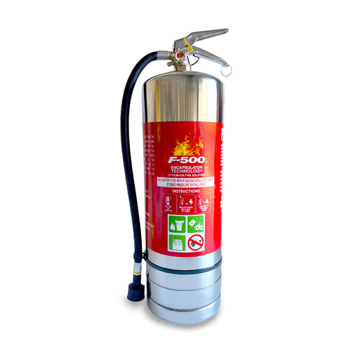 Fire Extinguisher F-500EA 9L Suitable for Lithium-ion Battery Fires